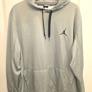 Jordan Men's Gray Hoodie